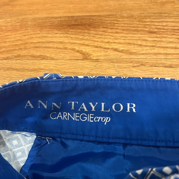 Ann Taylor, Carnegie crop pants - Picture 2 of 9